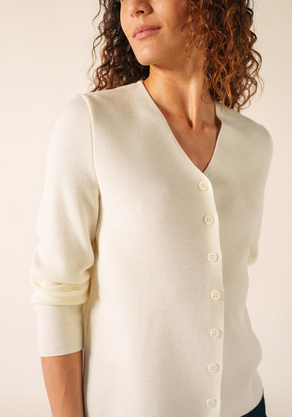 Brévands cardigan (BLANC)
