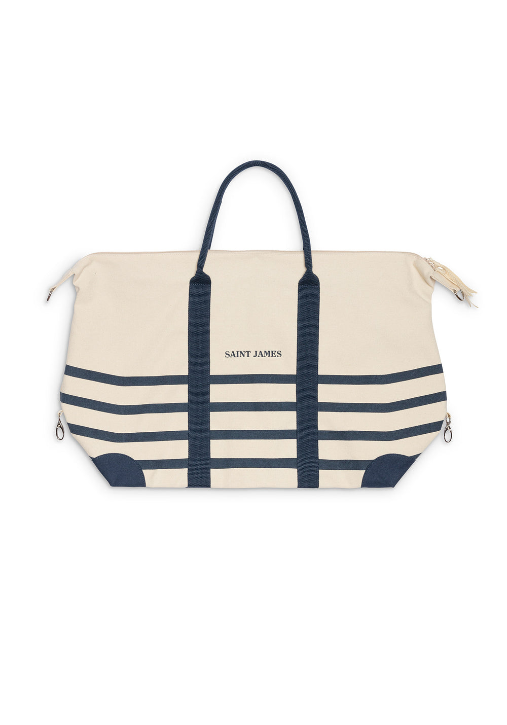 Weekender bag (ECRU/MARINE)