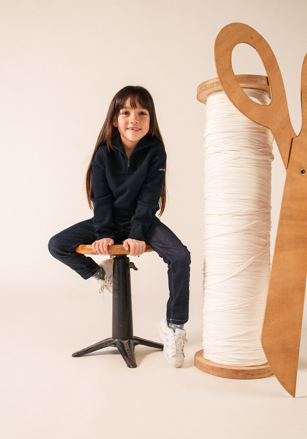 Marsouin jumper (NAVY)