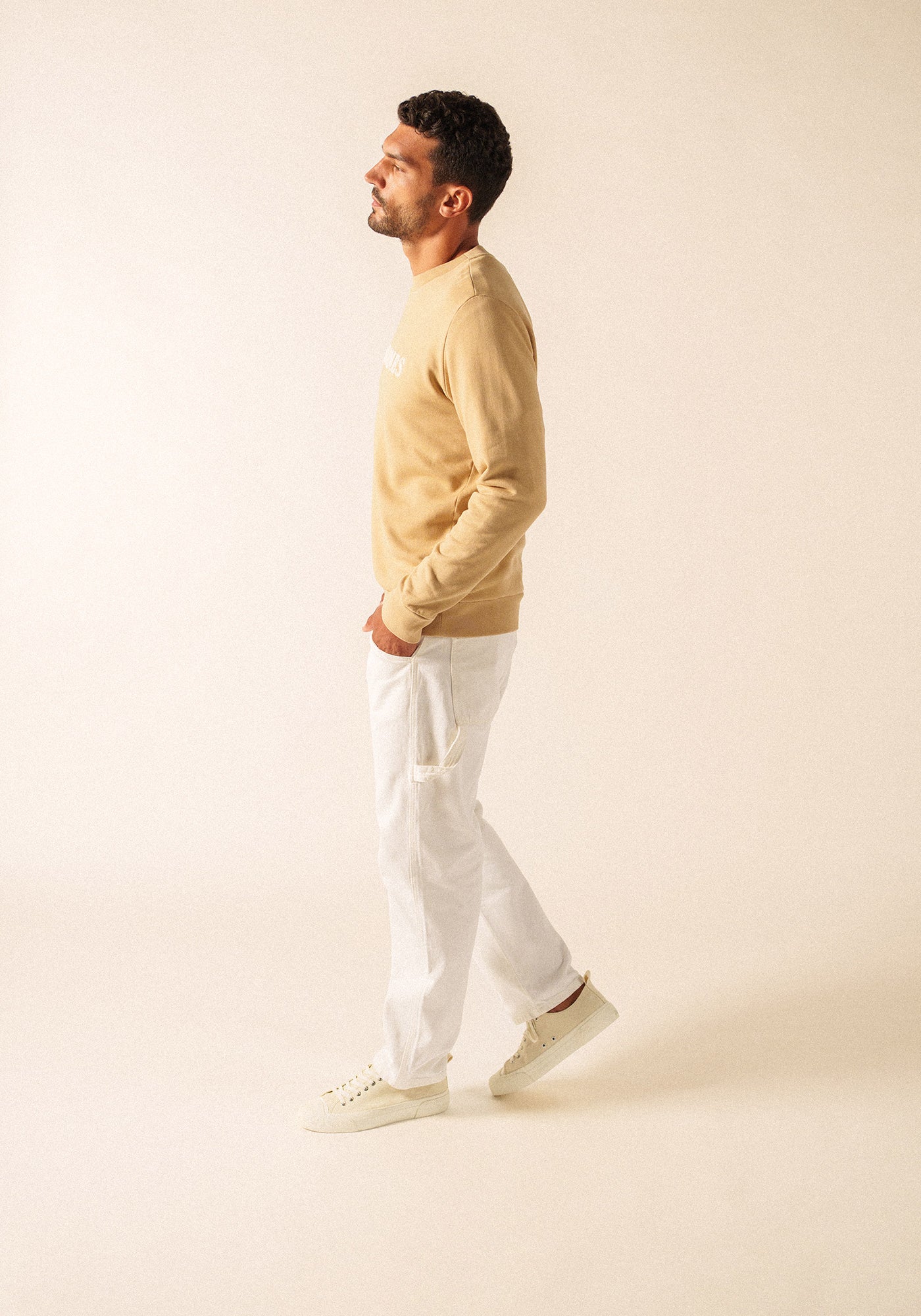 Solal sweatshirt (TOILE/ECRU)
