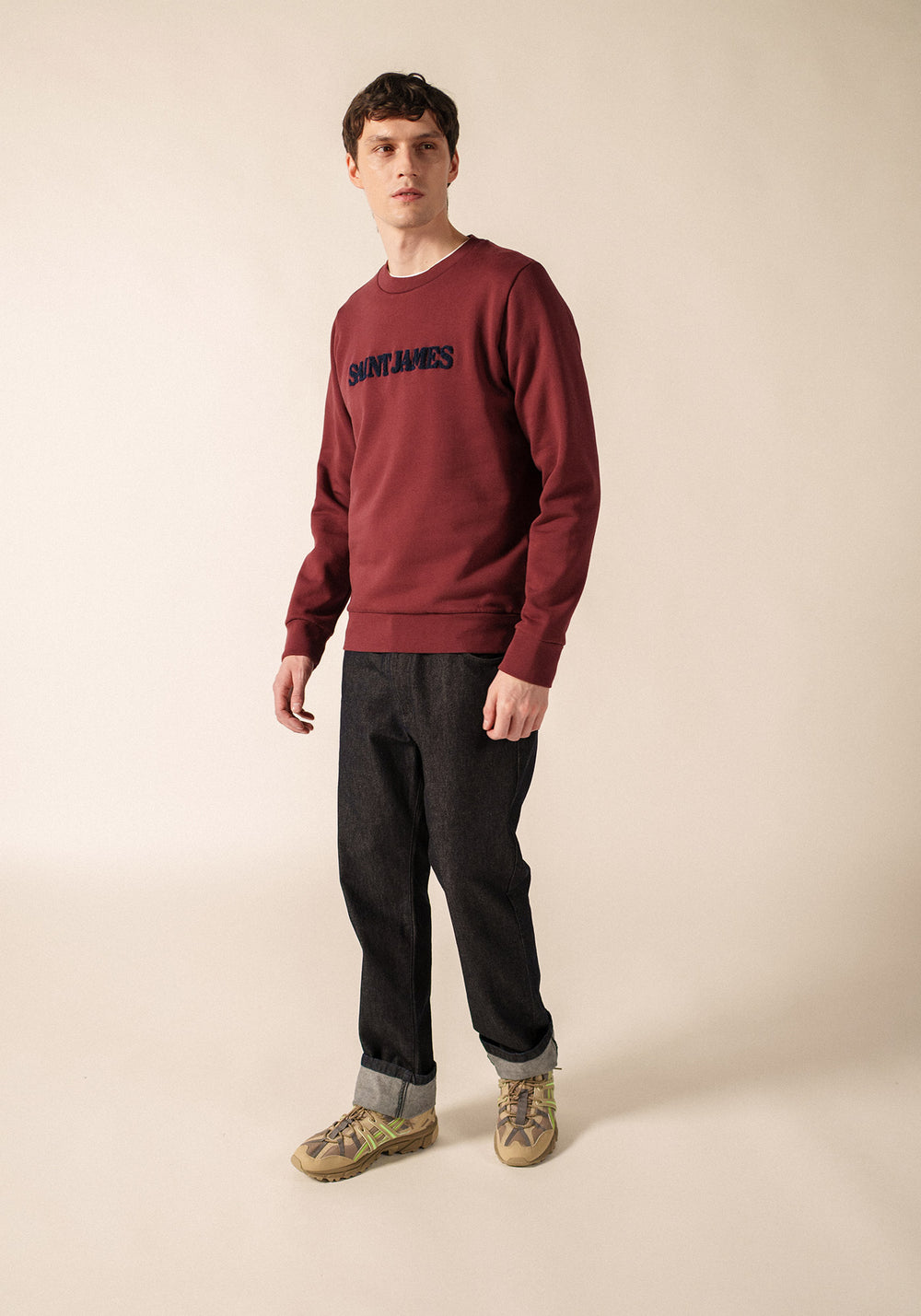 Solal sweatshirt (TWEED/AMIRAL)