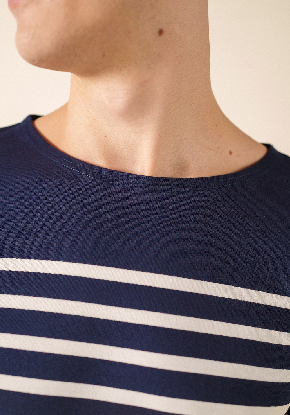 Naval sailor shirt (MARINE/NEIGE)