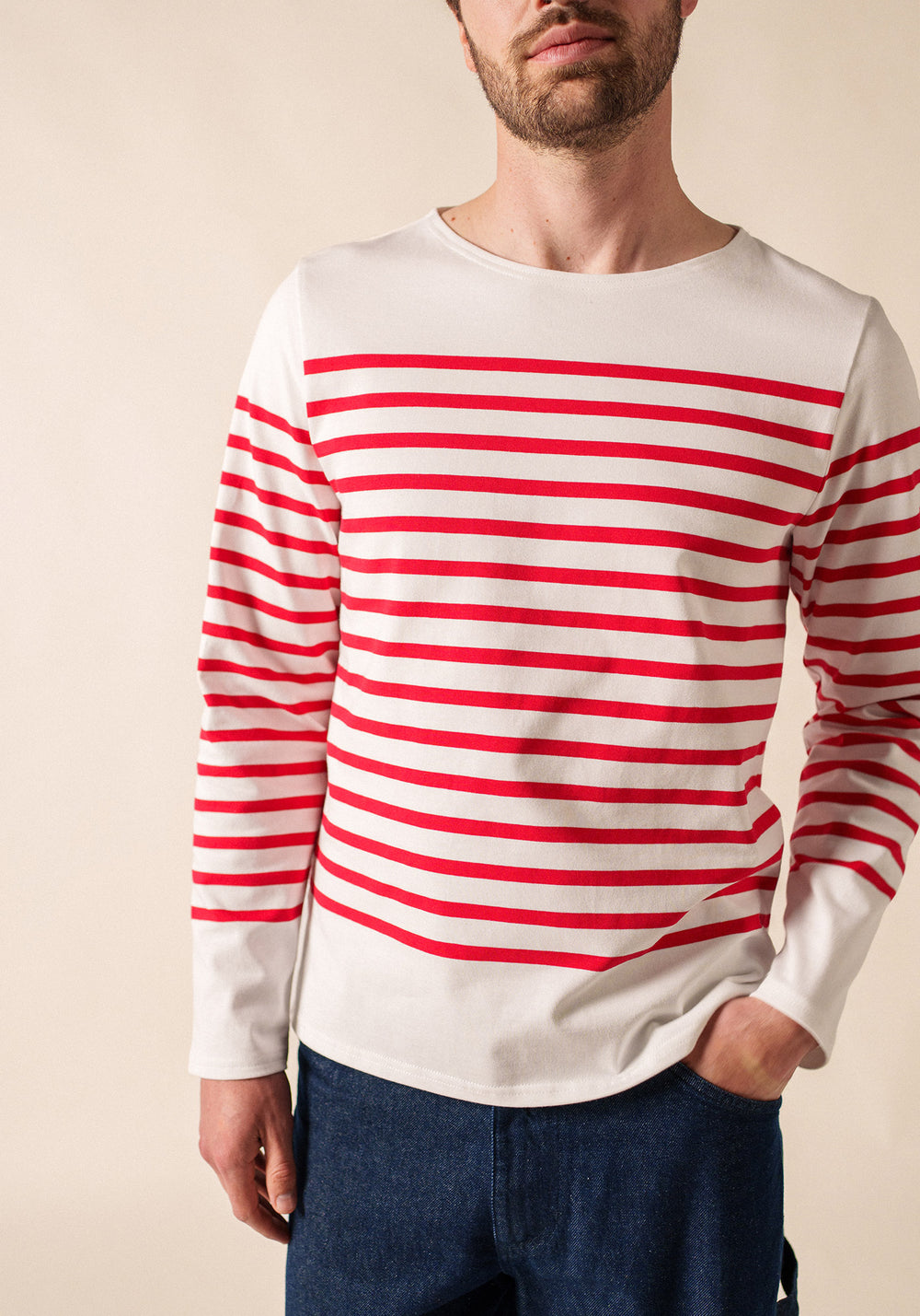 Naval sailor shirt (NEIGE/TULIPE)