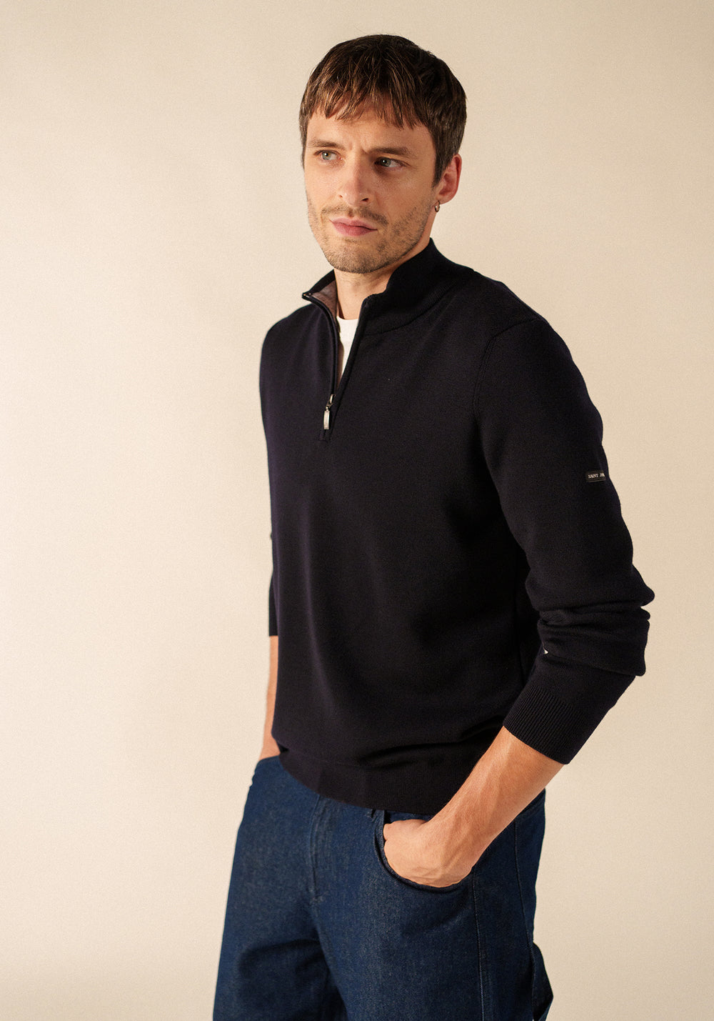 Crossley jumper (NAVY/GRIS)