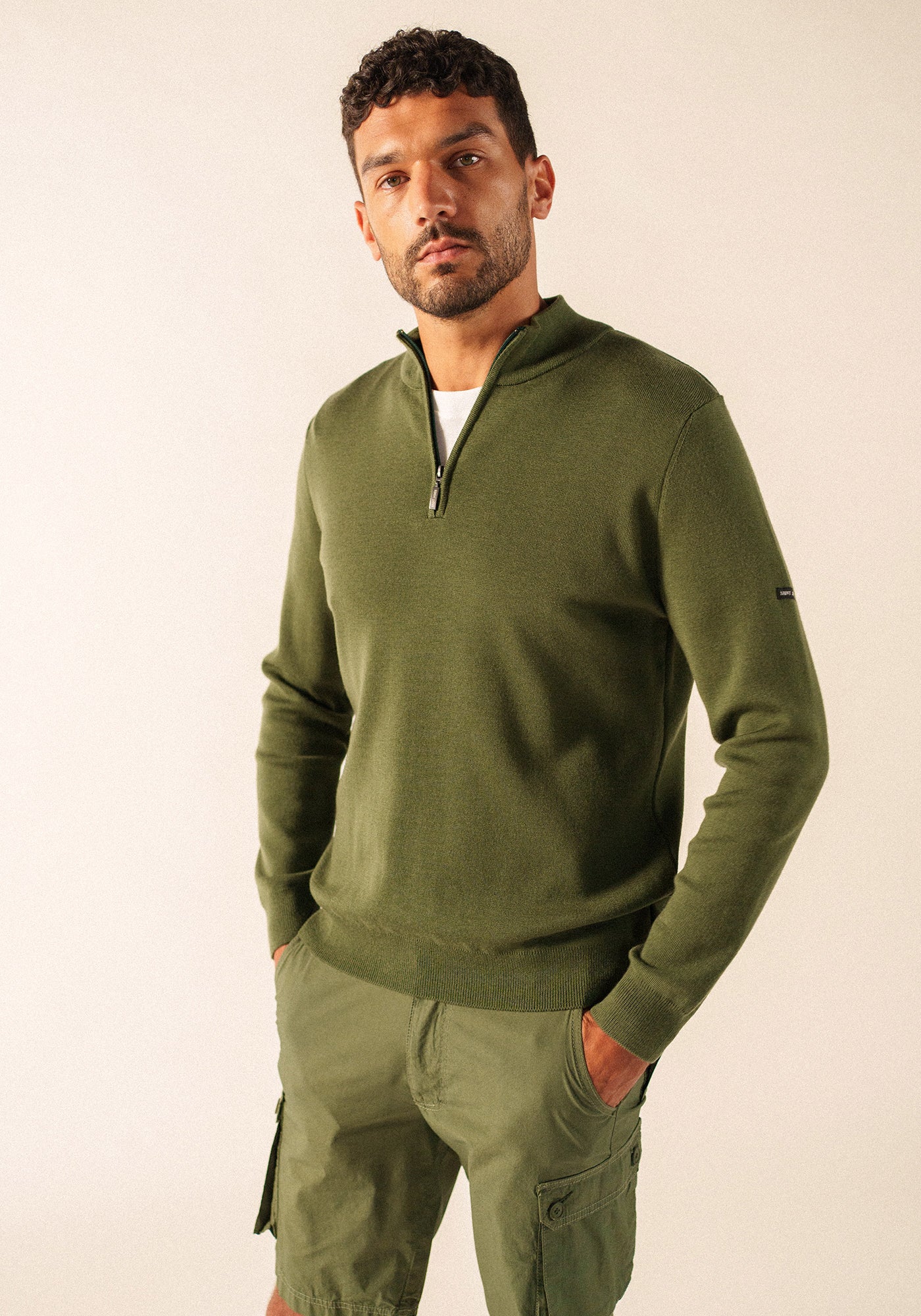 Crossley jumper (ALGUE/NAVY)