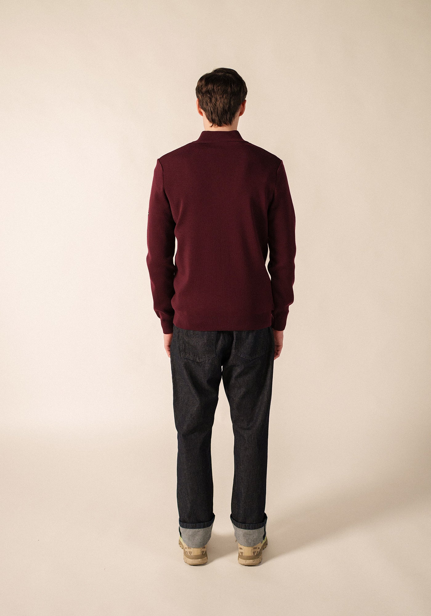 Creggan cardigan (TWEED/NAVY)