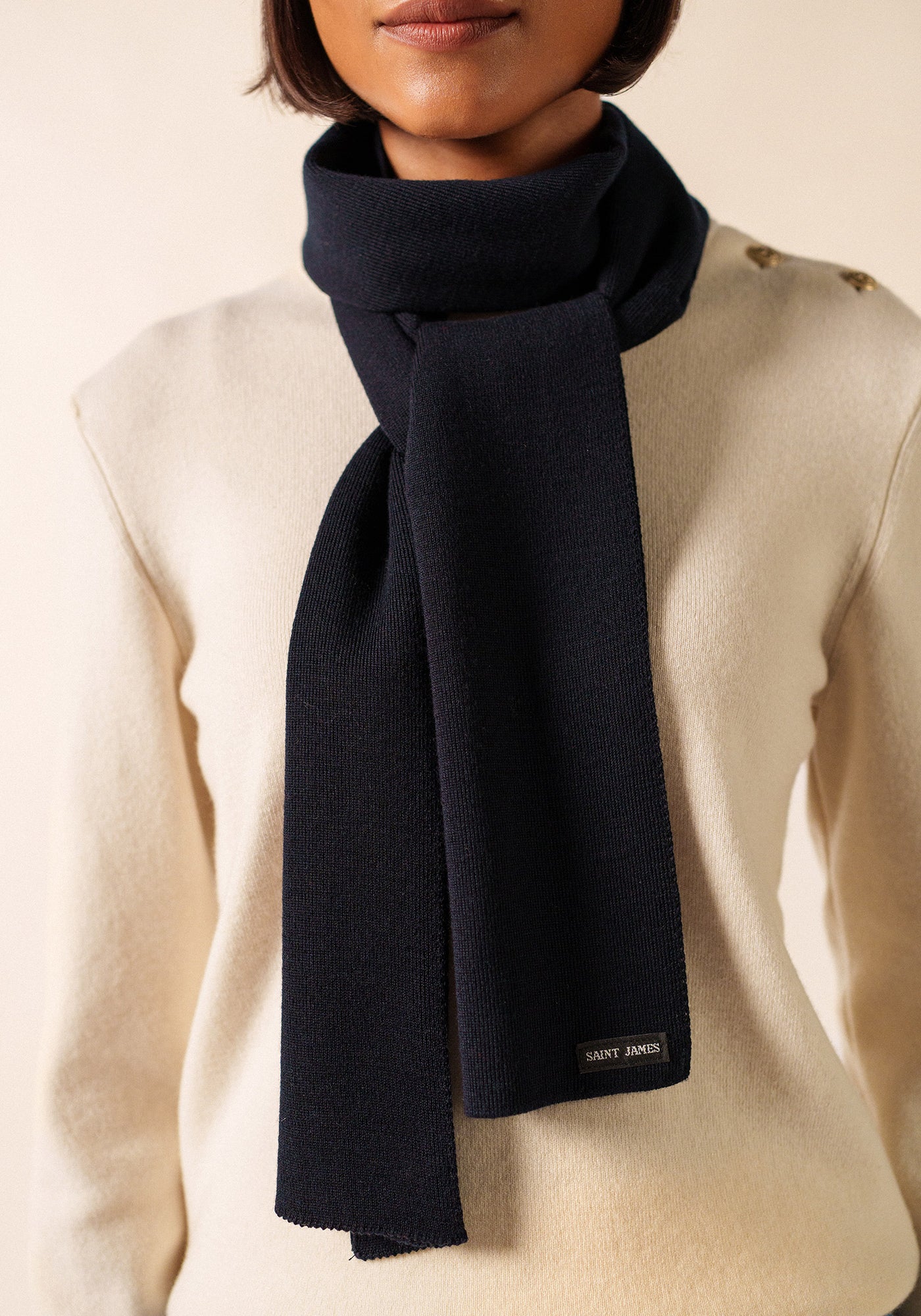 Duguay scarf (NAVY)