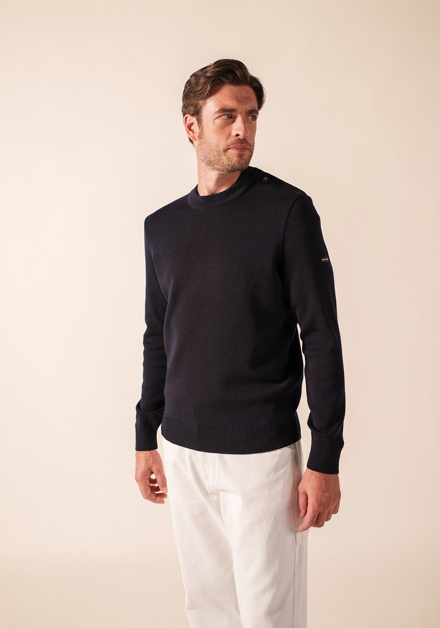 Mondiovision jumper x La tour Eiffel (NAVY/ECUME)