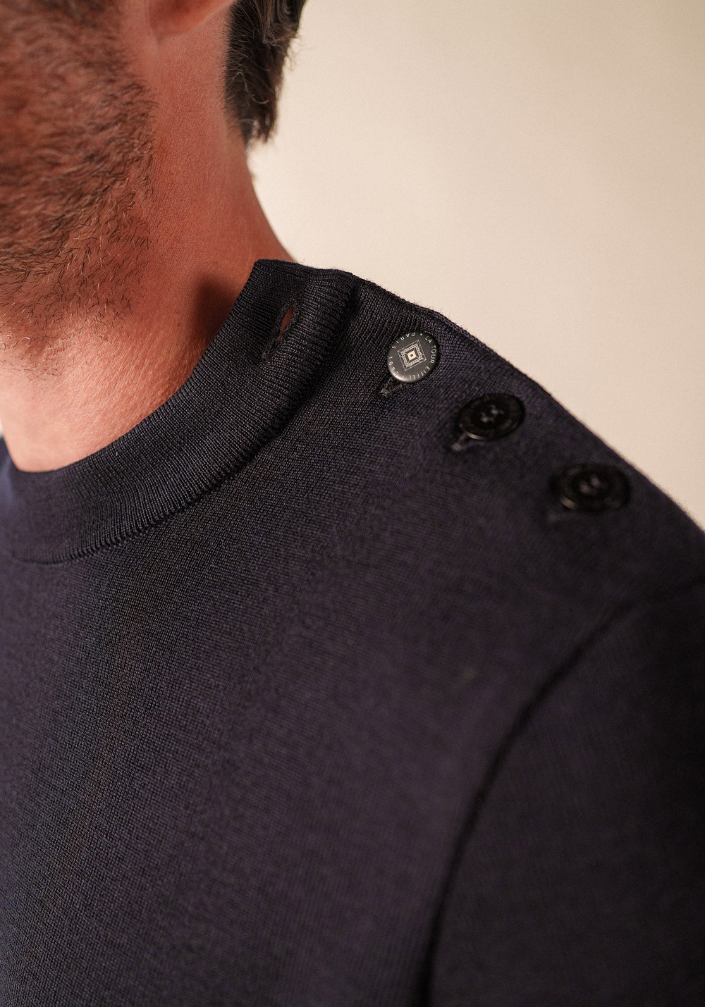 Mondiovision jumper x La tour Eiffel (NAVY/ECUME)