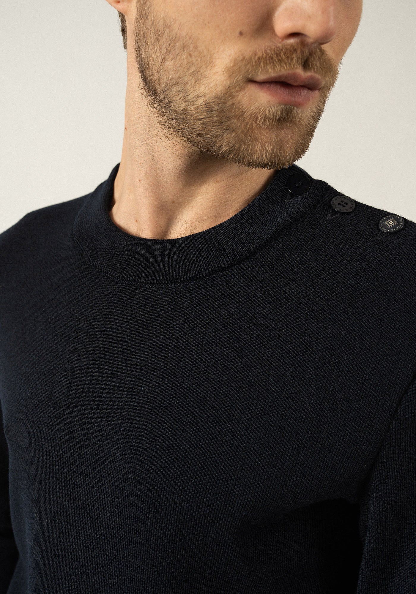 Mondiovision jumper x La tour Eiffel (NAVY/ECUME)