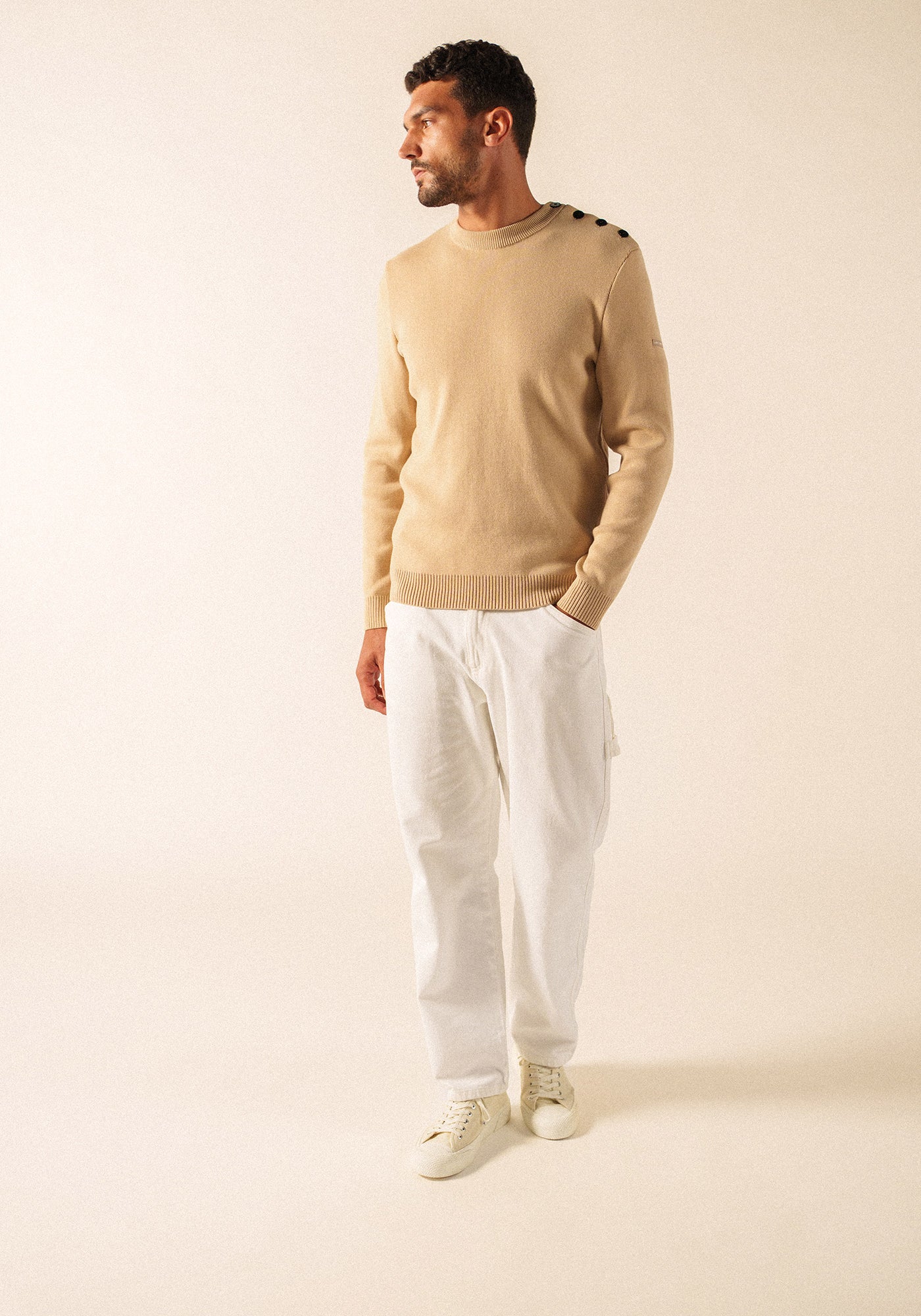 Cancale cotton sailor jumper (TOILE)