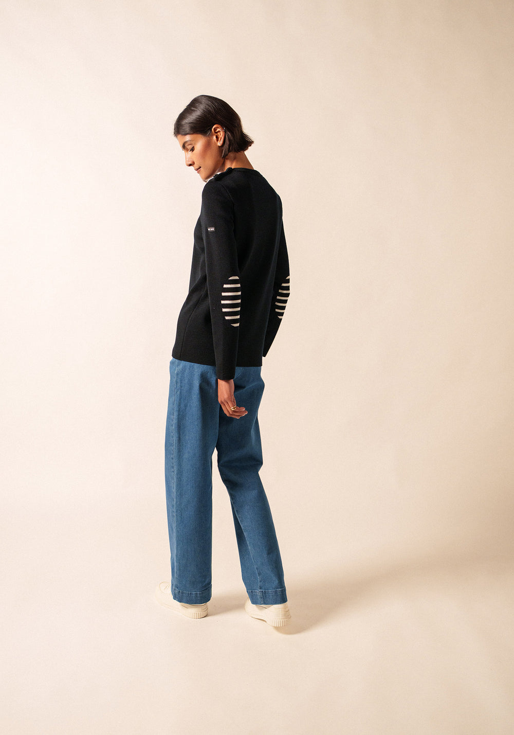 Brégançon sailor jumper (NOIR)