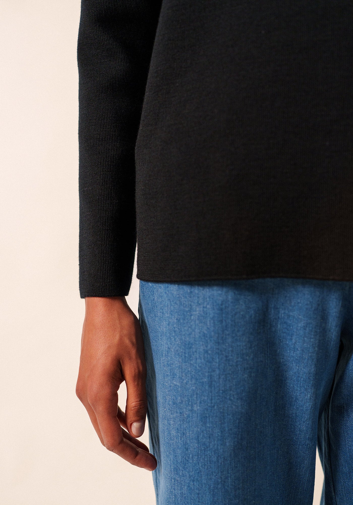 Brégançon sailor jumper (NOIR)