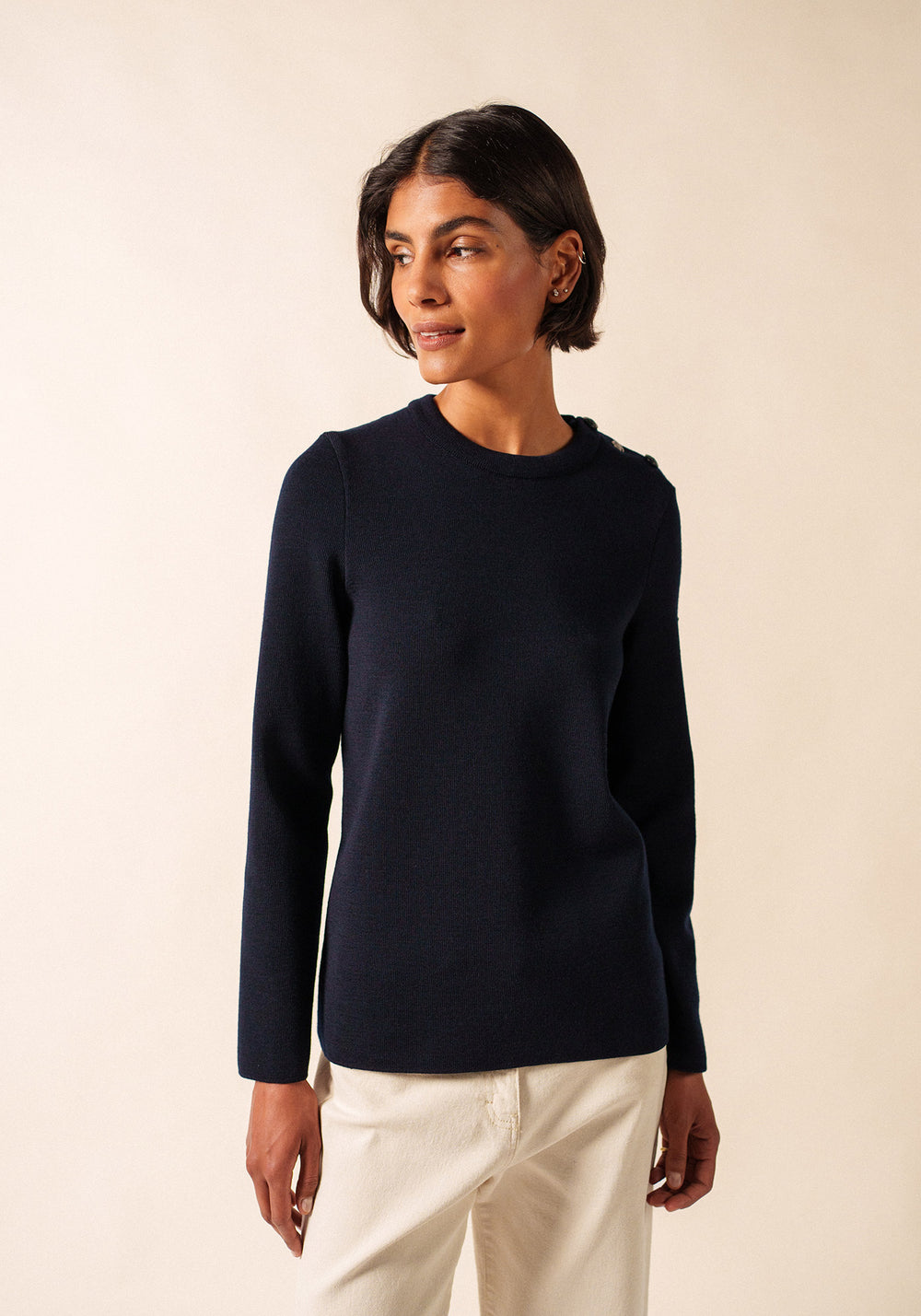 Brégançon sailor jumper (NAVY)