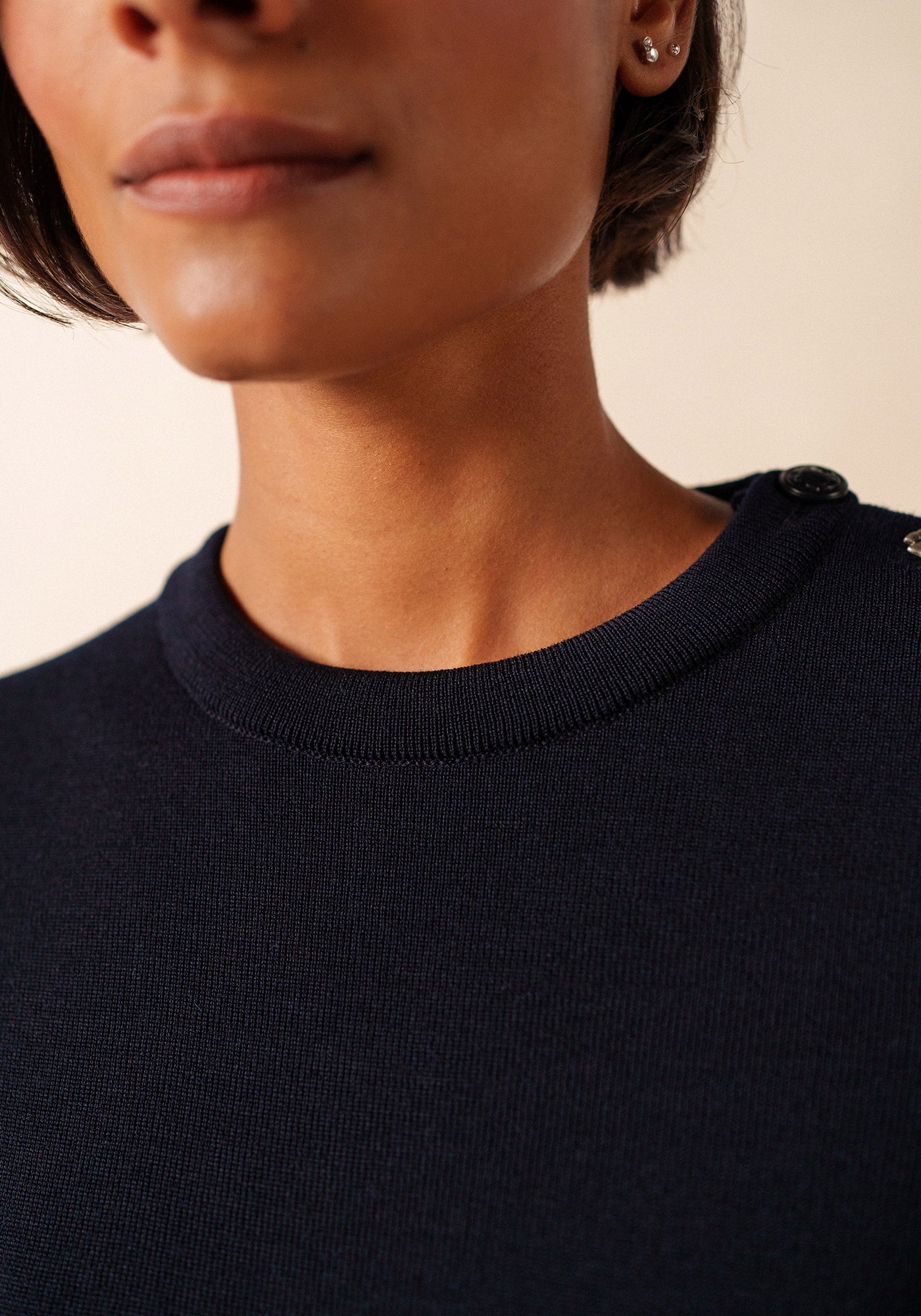 Brégançon sailor jumper (NAVY)
