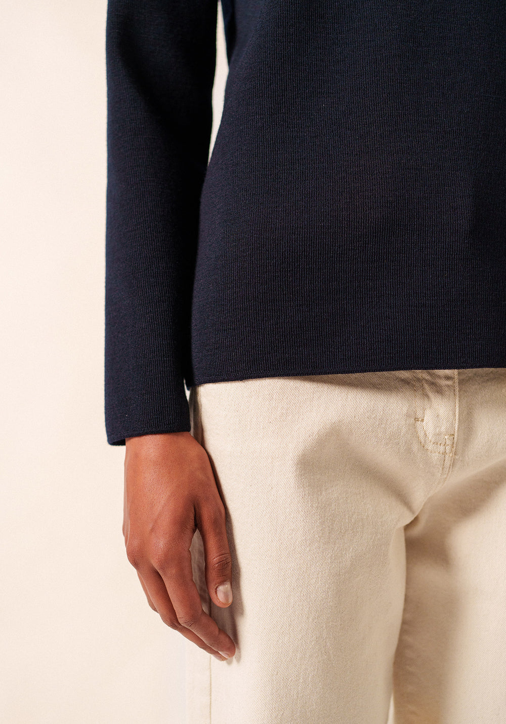 Brégançon sailor jumper (NAVY)