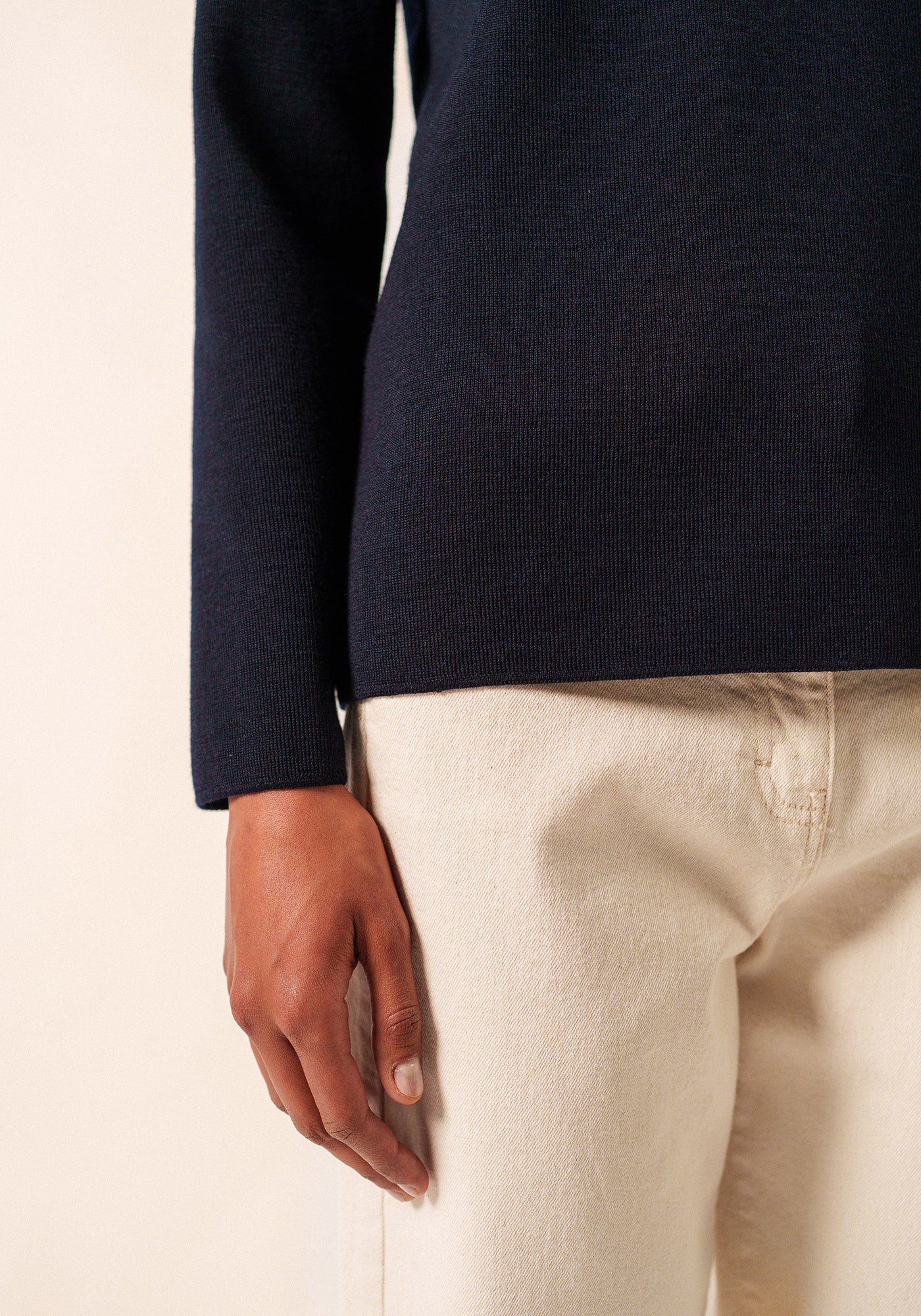 Brégançon sailor jumper (NAVY)