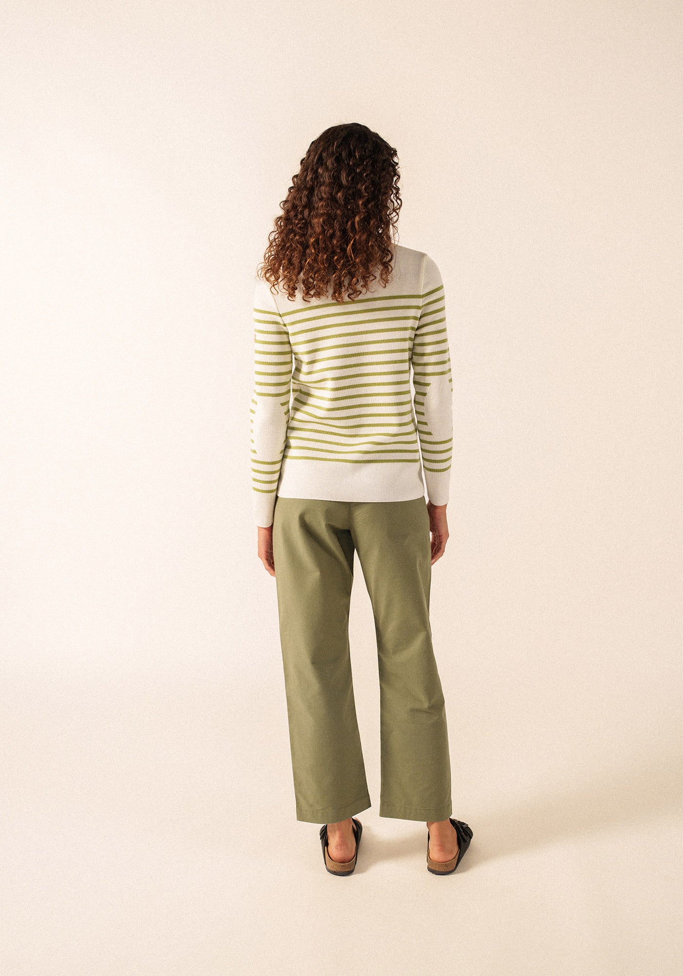 Brégançon sailor jumper (BLANC/OIL)