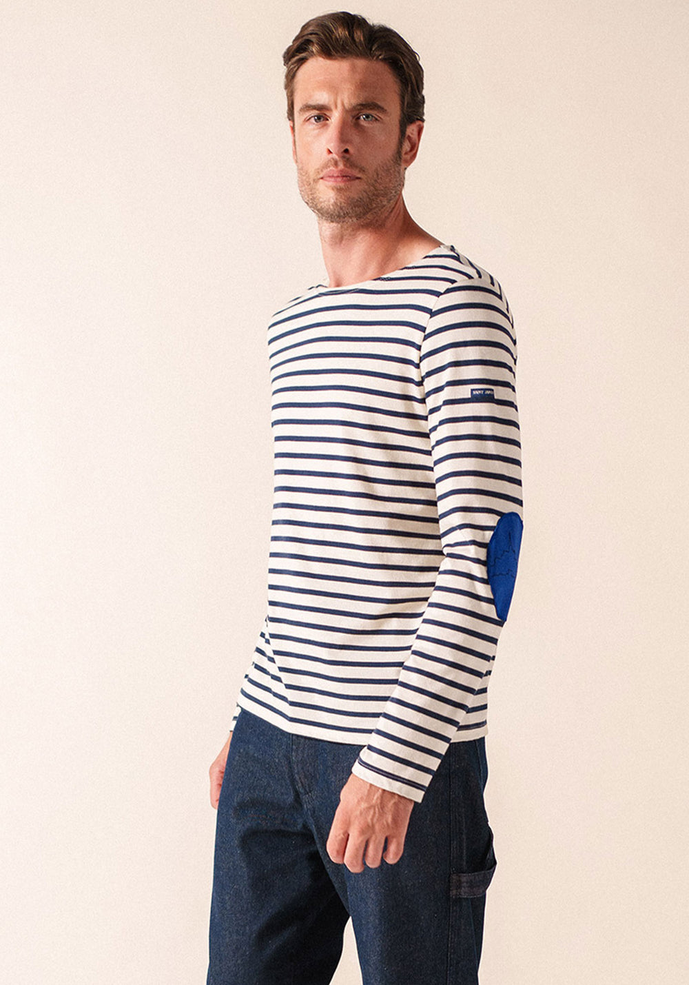Minquiers Breton shirt x le Mont Saint-Michel (ECRU/MARINE/GITANE)