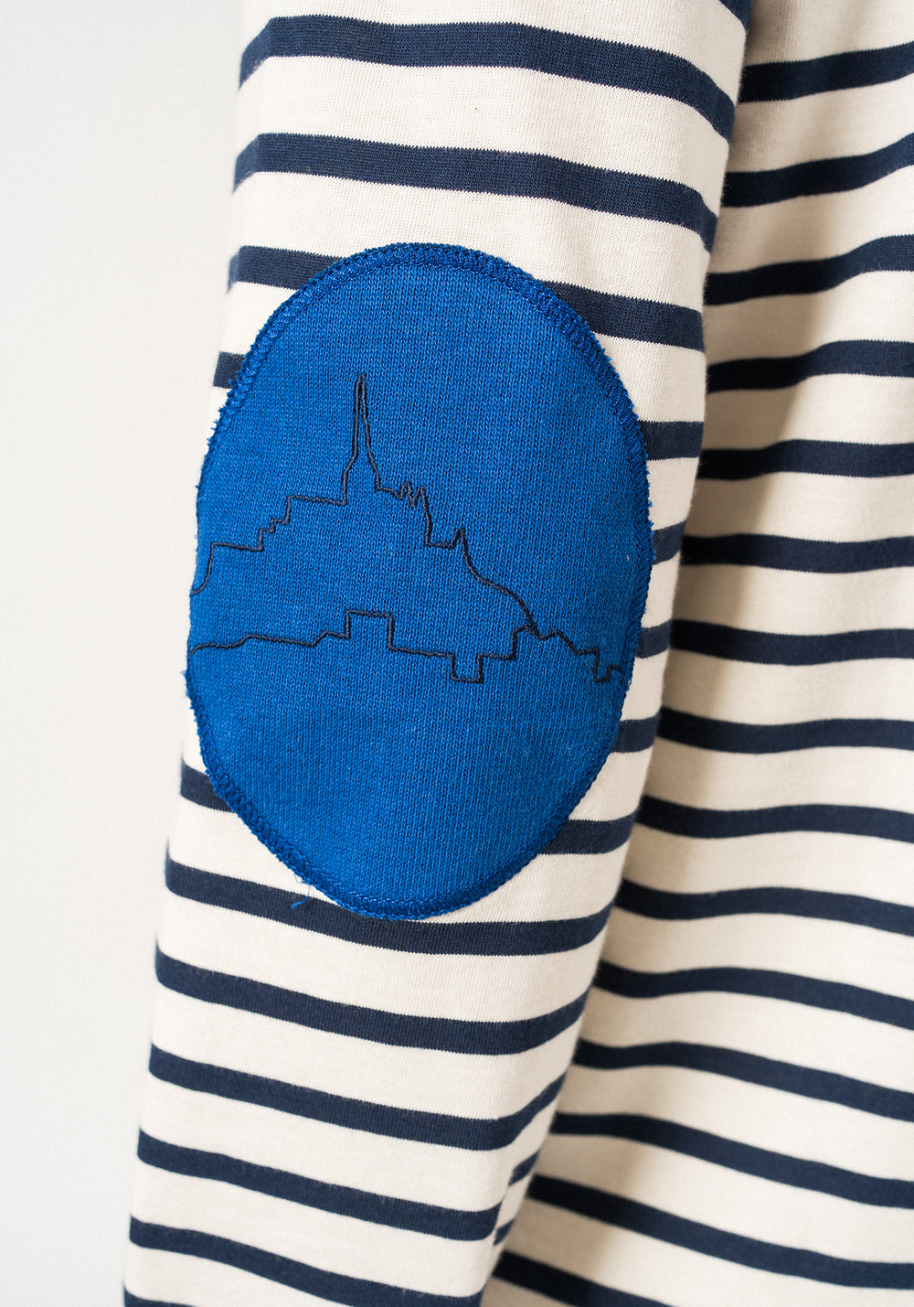 Minquiers Breton shirt x le Mont Saint-Michel (ECRU/MARINE/GITANE)