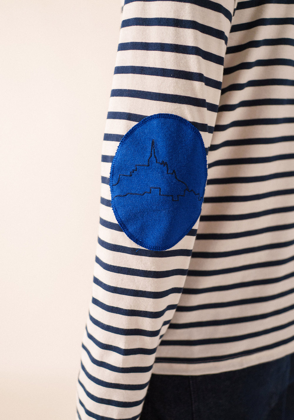 Minquiers Breton shirt x le Mont Saint-Michel (ECRU/MARINE/GITANE)