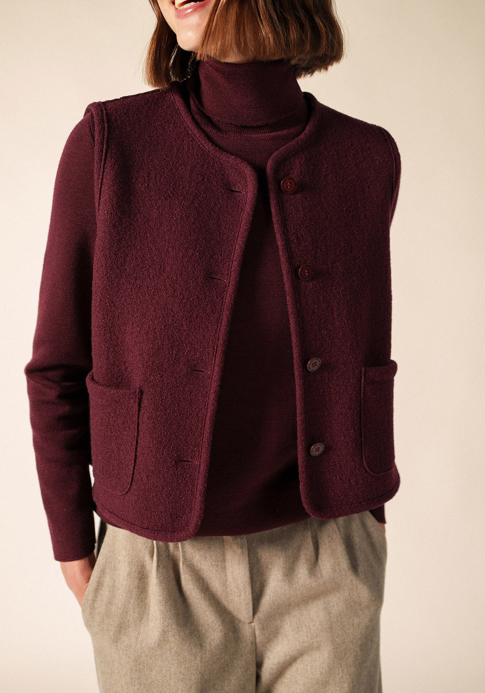 Jura vest (TWEED)