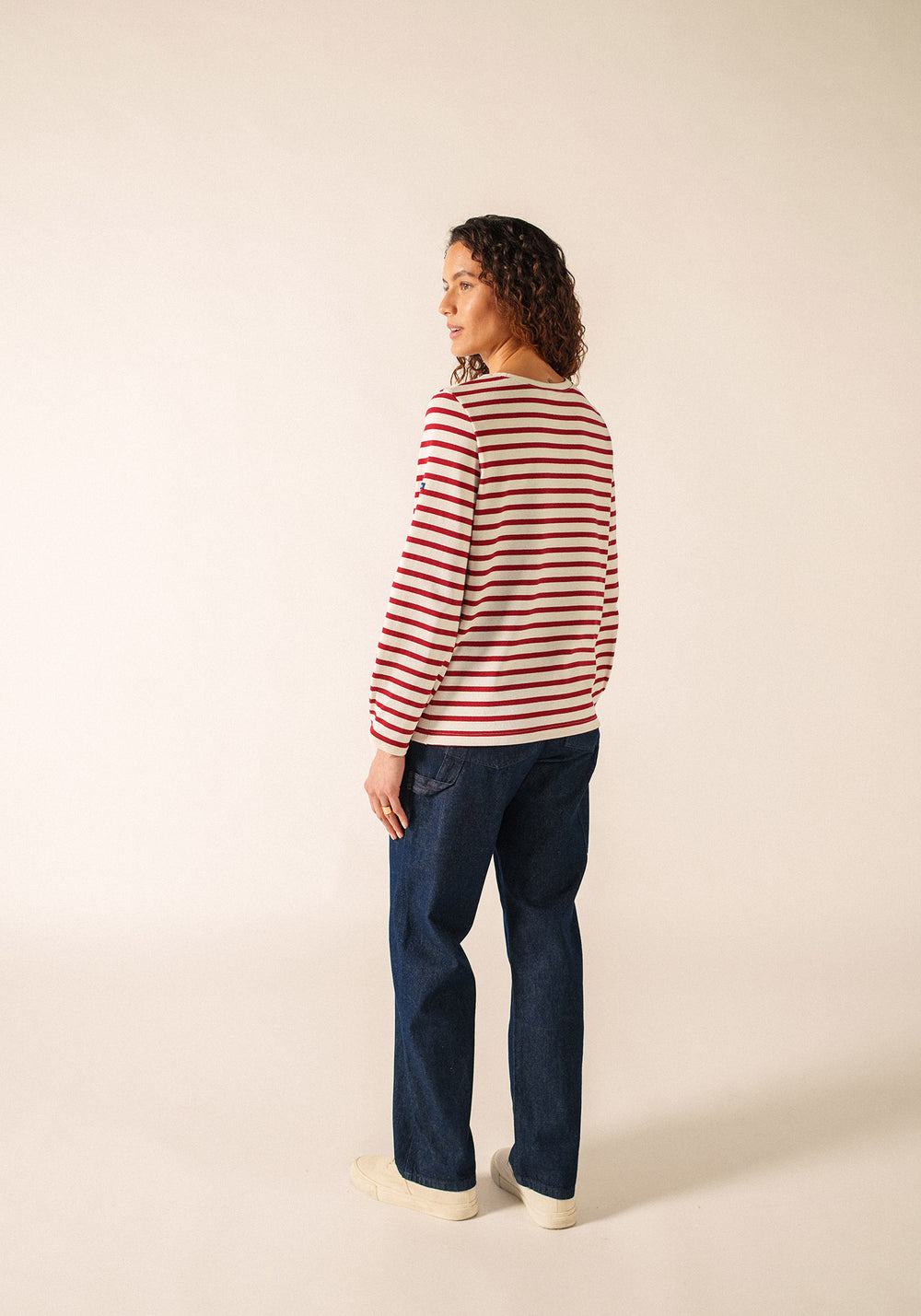Yvoire Breton shirt (ECRU/PERSAN)