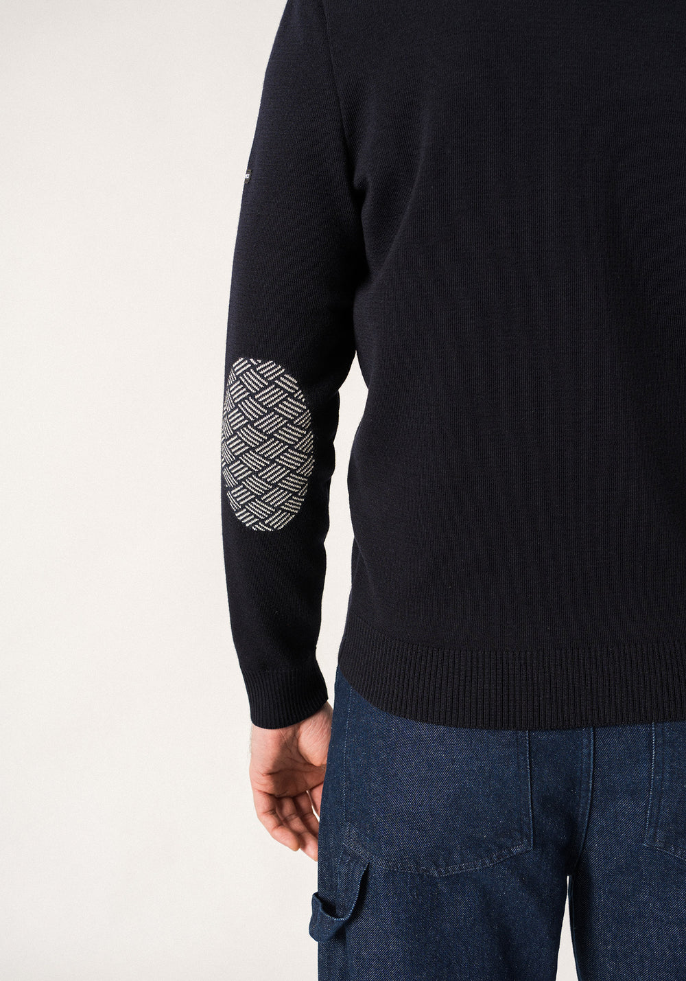 Equipage cardigan (NAVY/ECUME)