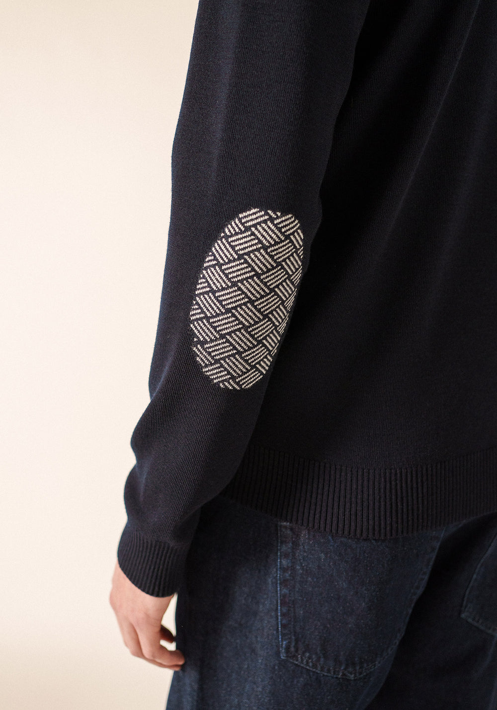 Equipage cardigan (NAVY/ECUME)