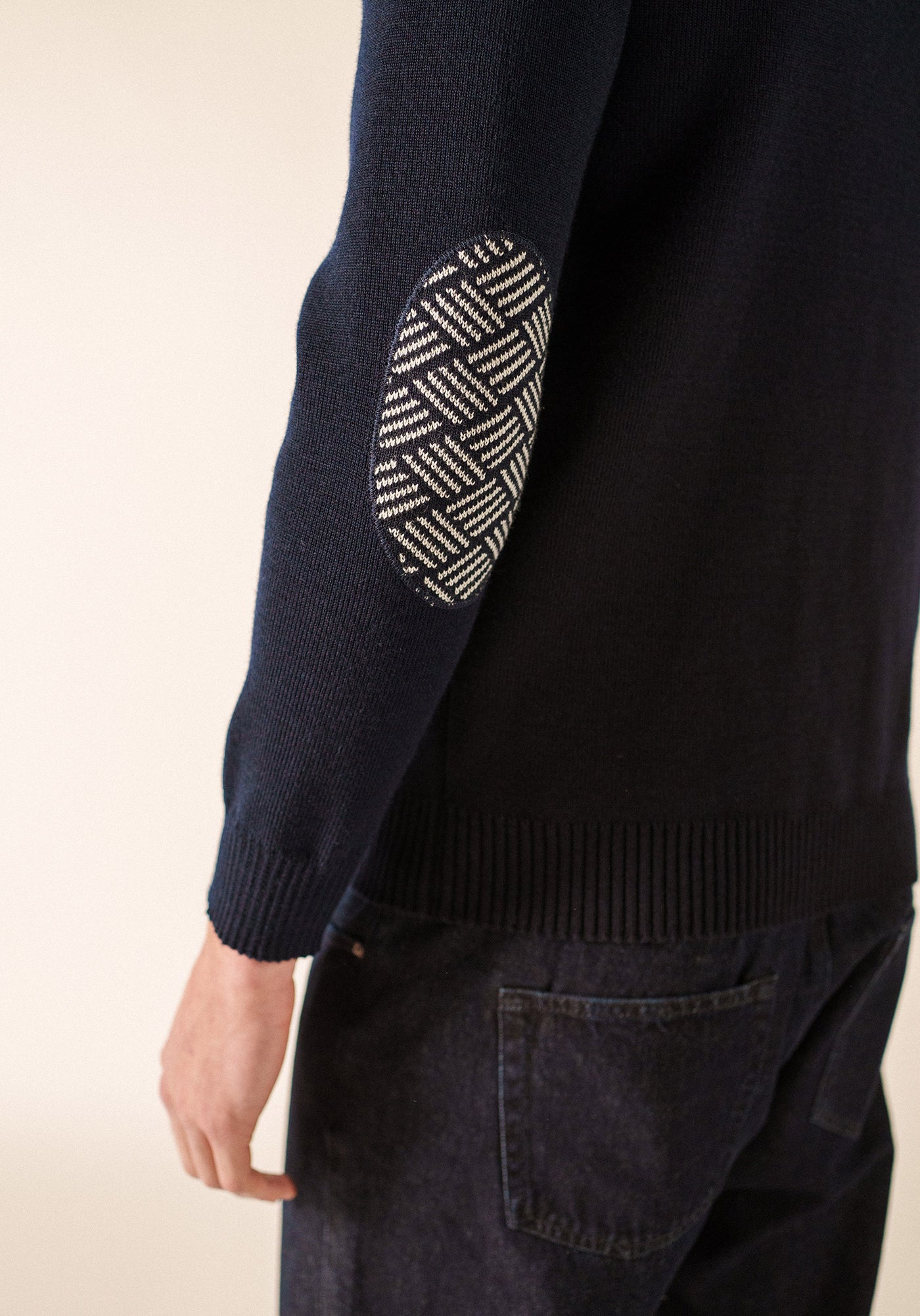 Cancale Equipage sailor jumper (MARINE/ECRU)