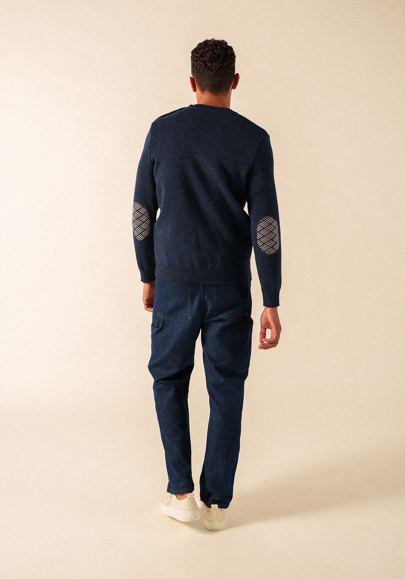 Cancale Equipage sailor jumper (BLEU CHINE/ECRU)