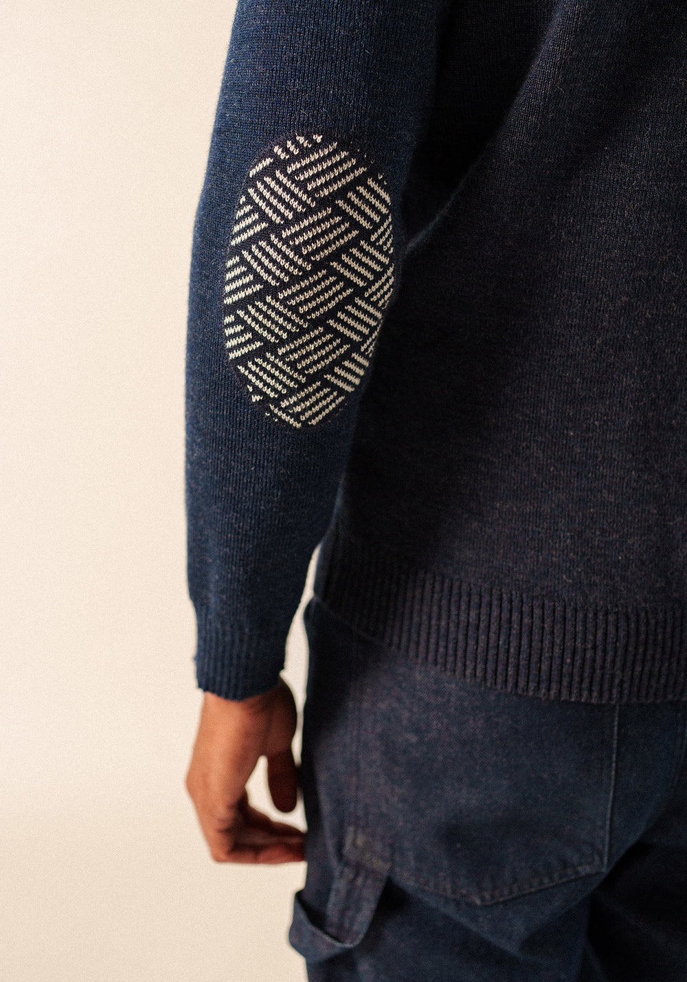 Cancale Equipage sailor jumper (BLEU CHINE/ECRU)