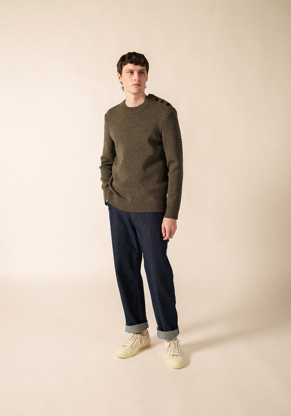 Cancale sailor jumper (GRIS/FOUGERE)