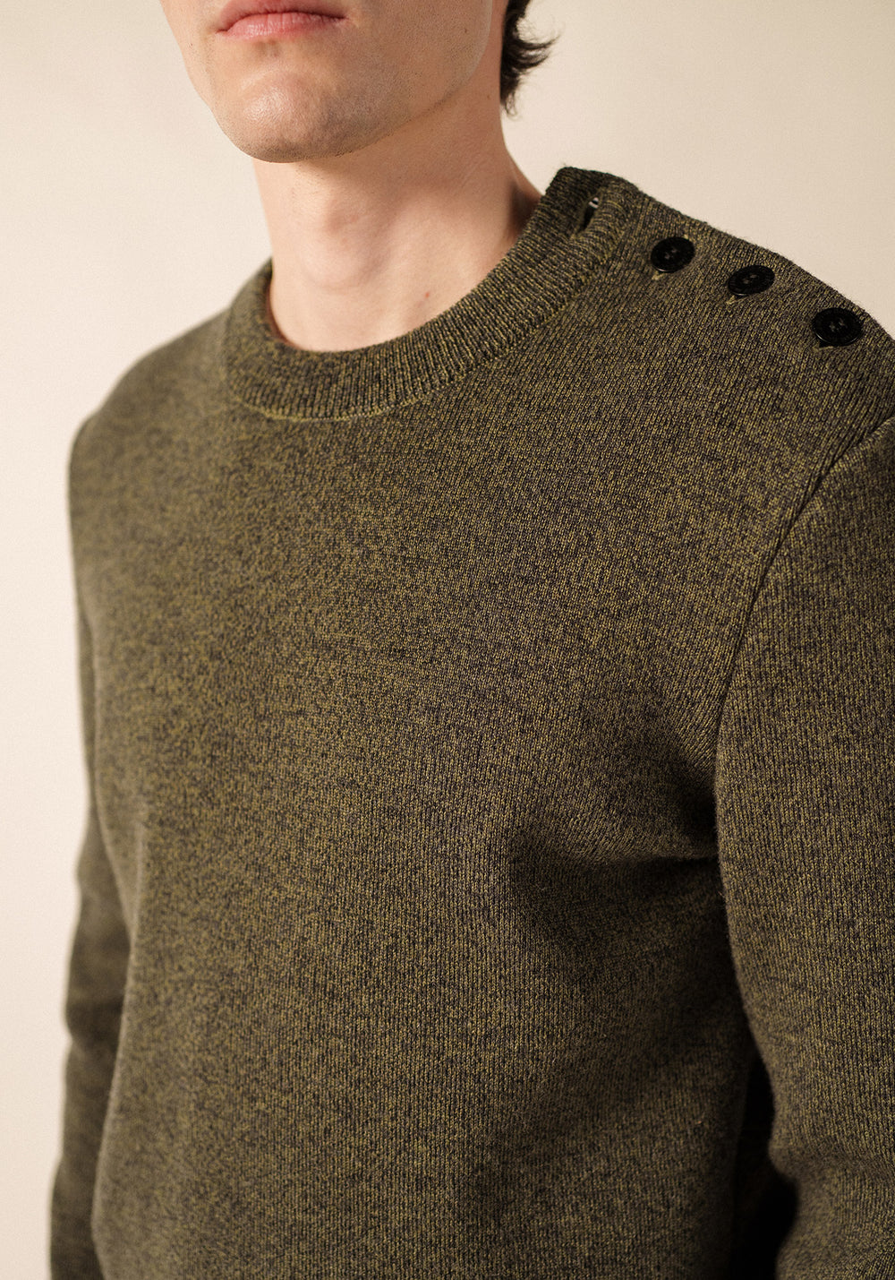 Cancale sailor jumper (GRIS/FOUGERE)