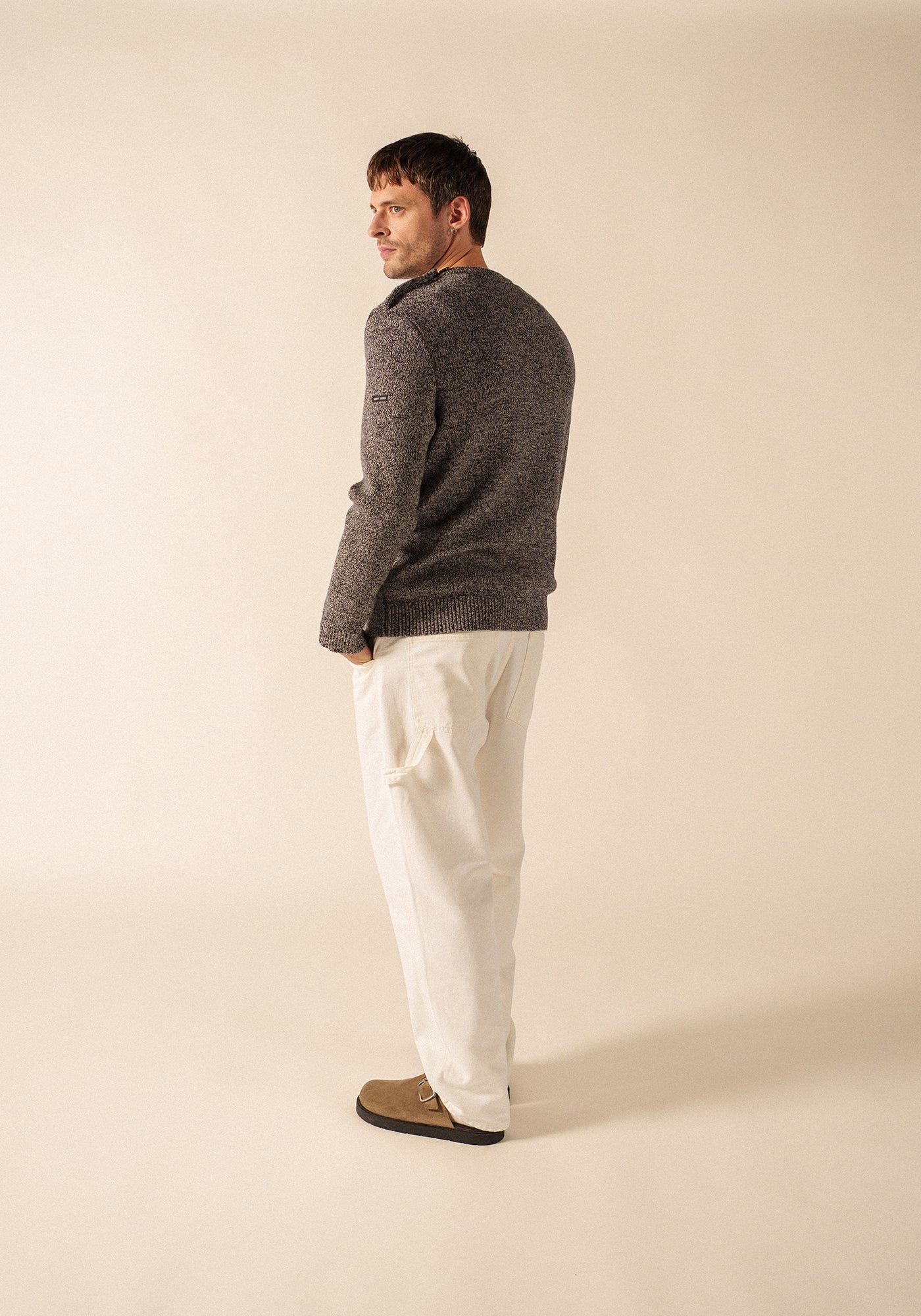 Cancale sailor jumper (NAVY/ECRU)