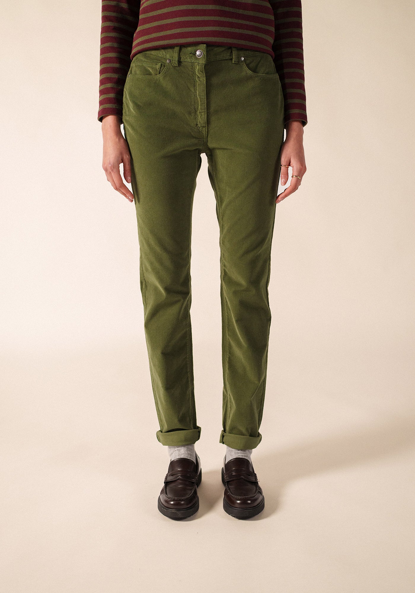 Mimosa velvet pants (LAND)