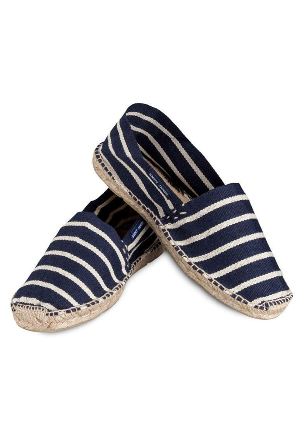 Striped espadrilles (MARINE/BLANC)