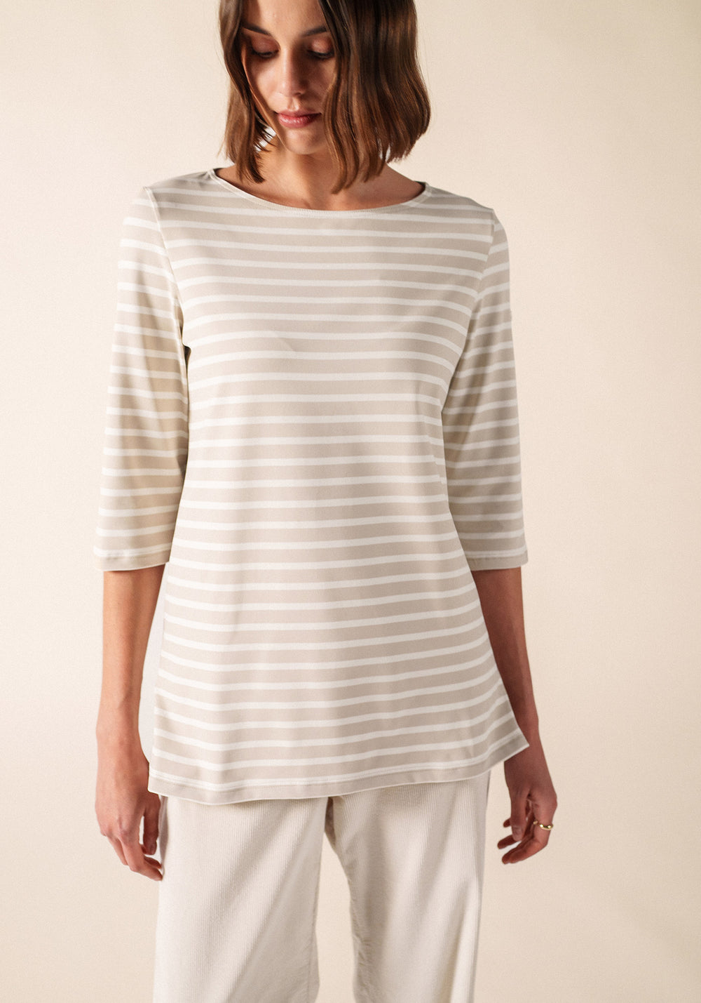 Phare Breton shirt (SABLE/ECUME)