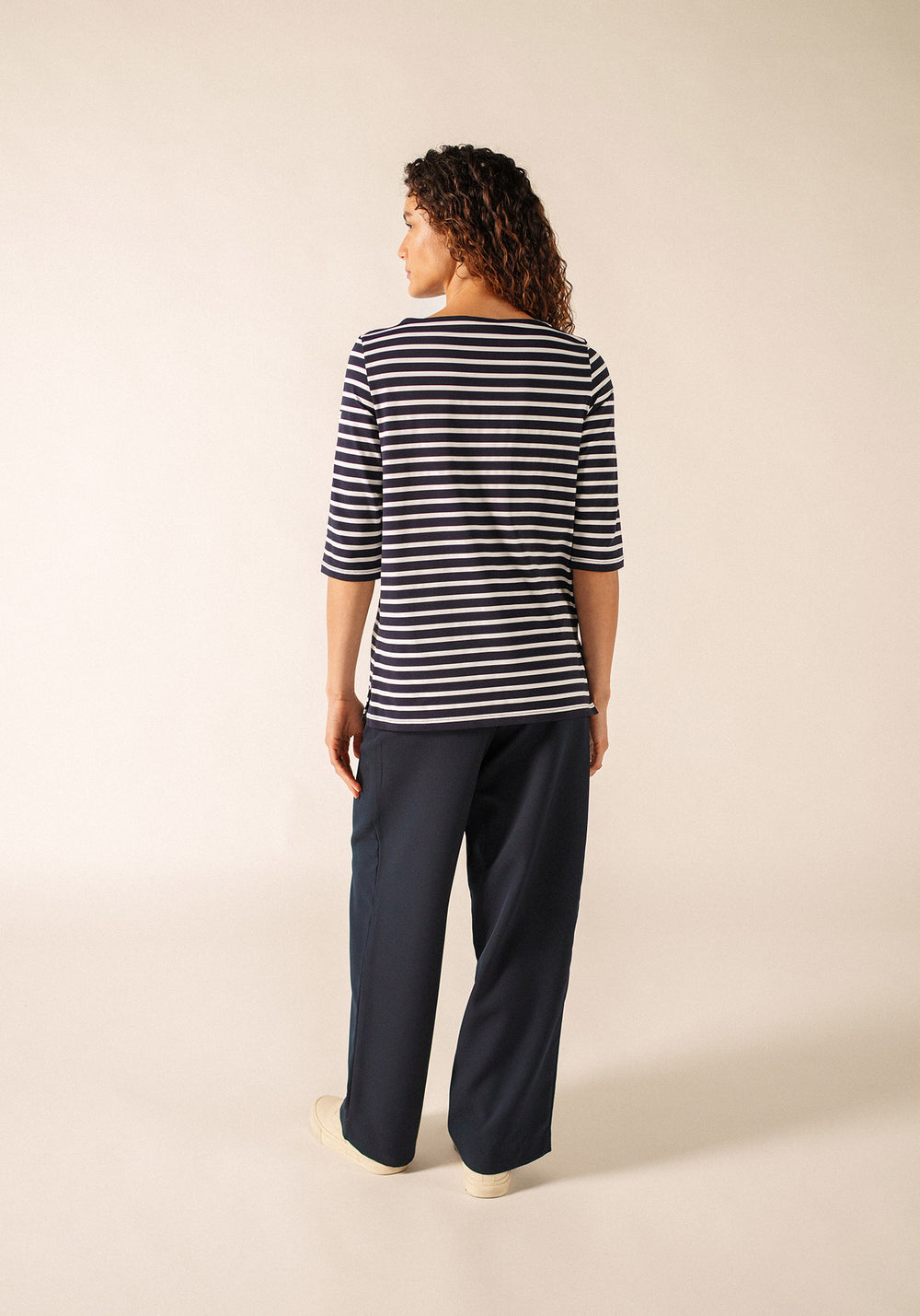 Phare Breton shirt (NAVY/NEIGE)