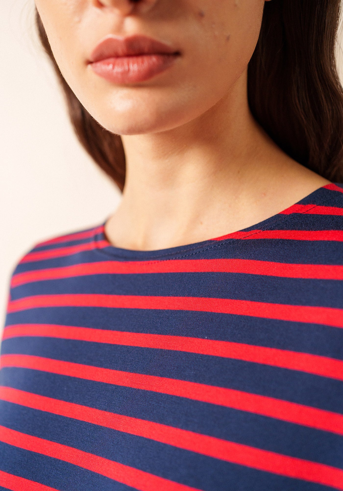 Galathée Breton shirt (MARINE/TULIPE)
