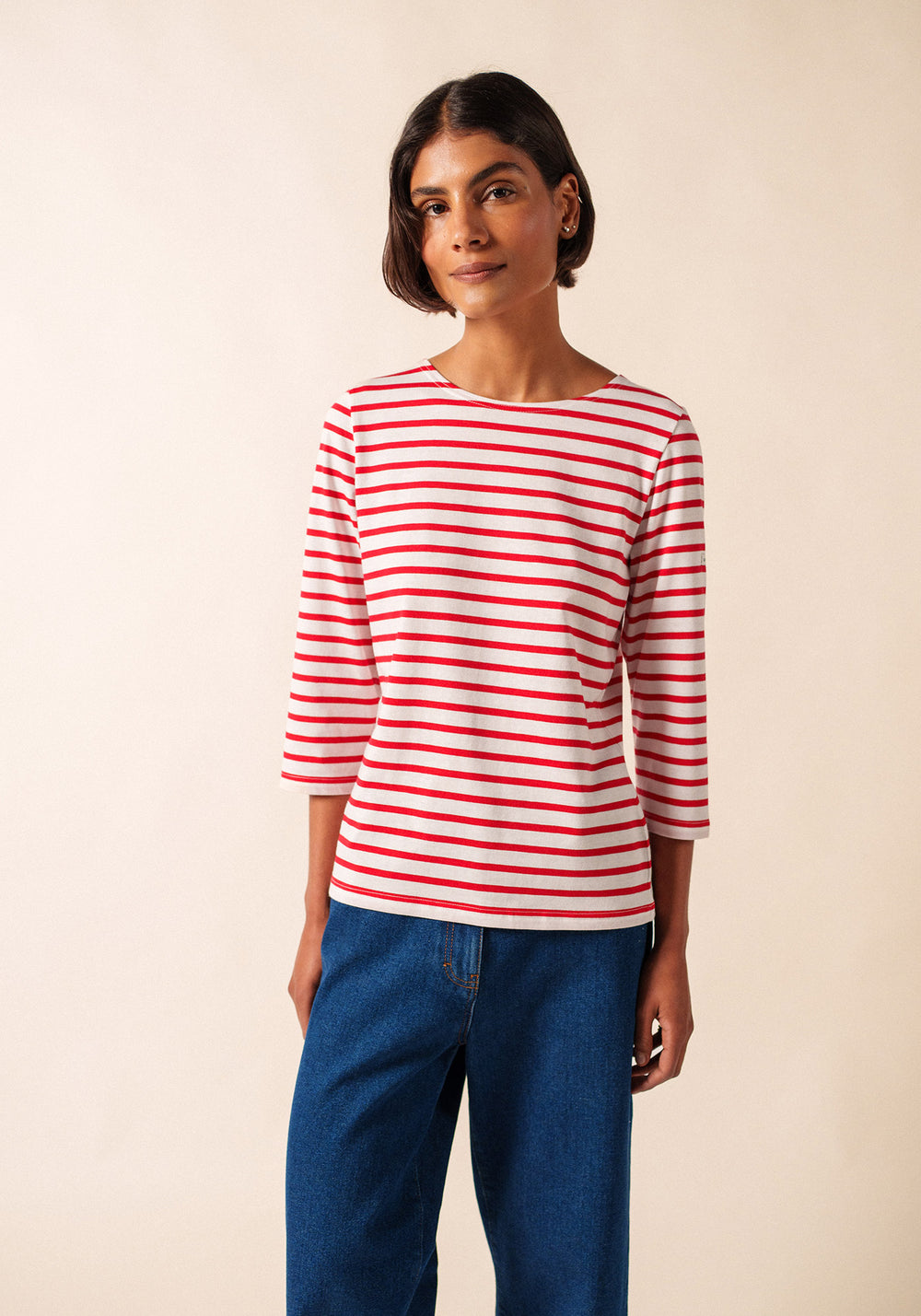Galathée Breton shirt (NEIGE/TULIPE)