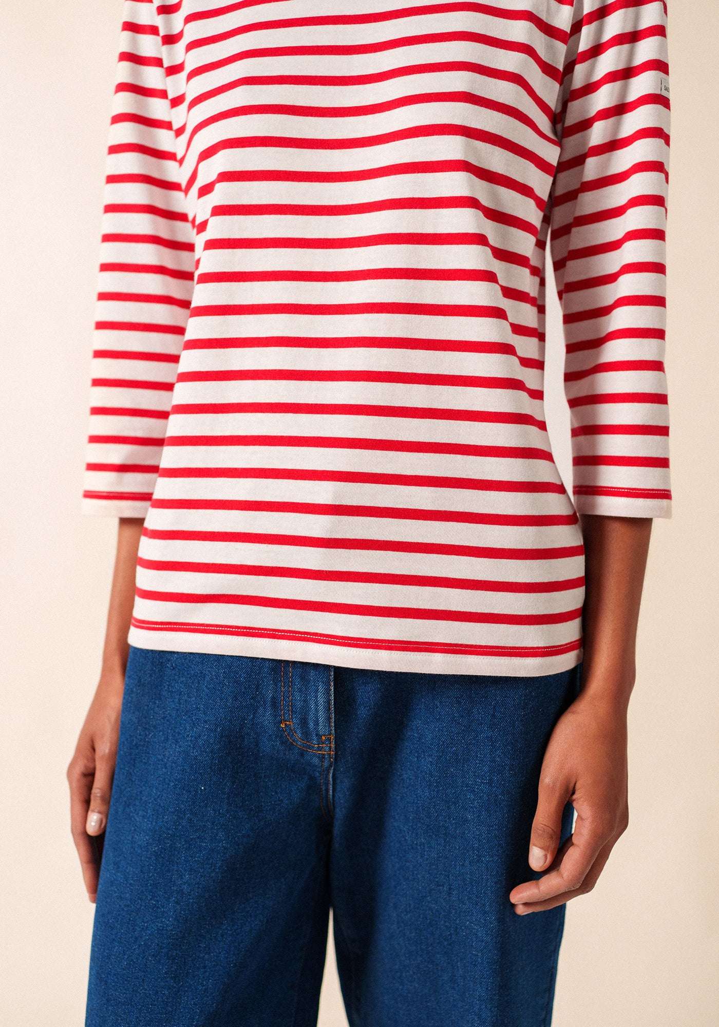 Galathée Breton shirt (NEIGE/TULIPE)
