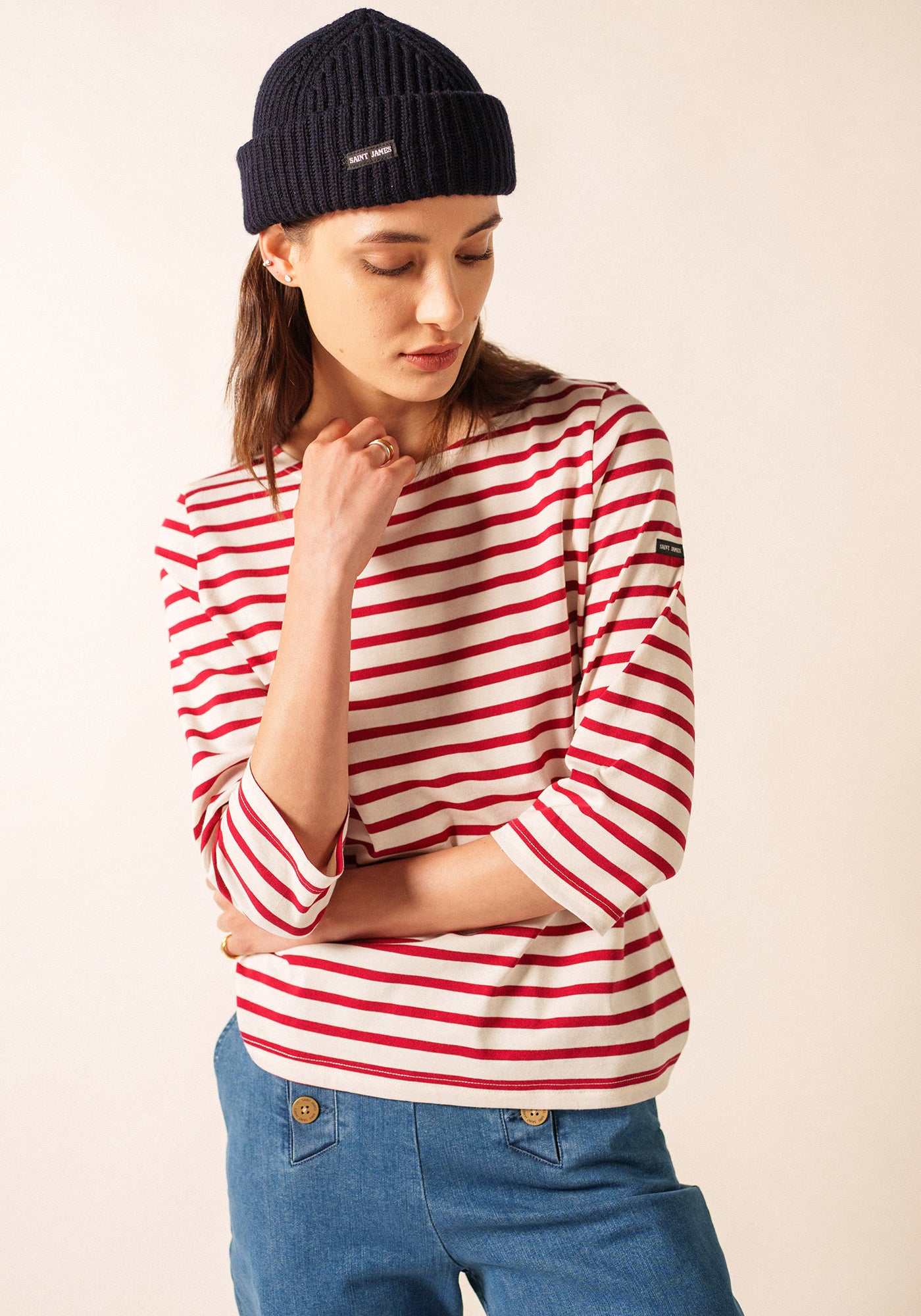 Galathée Breton shirt (ECRU/PERSAN)