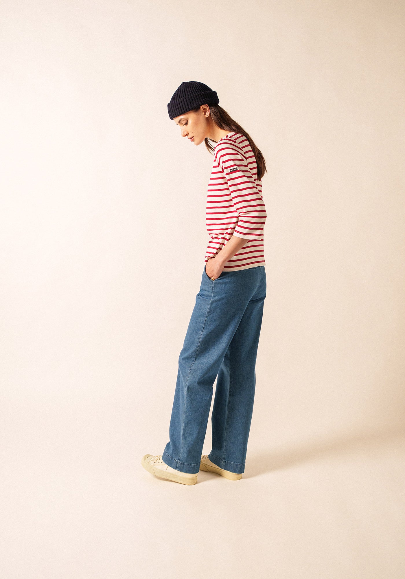 Galathée Breton shirt (ECRU/PERSAN)