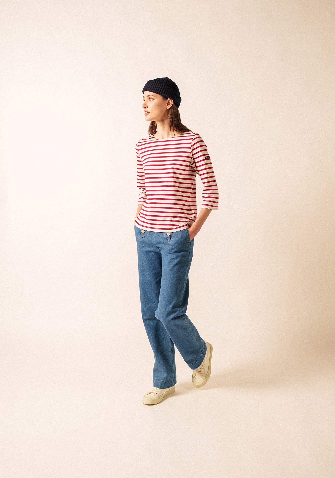 Galathée Breton shirt (ECRU/PERSAN)
