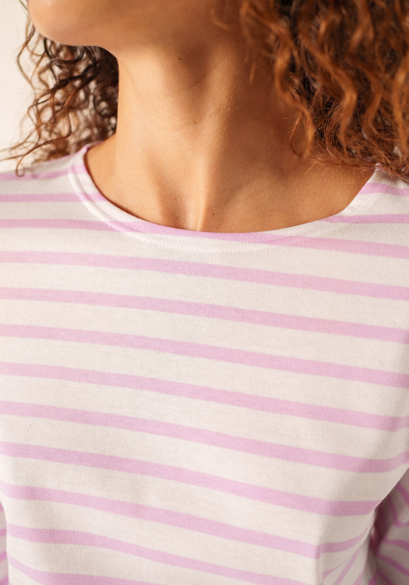 Galathée Breton shirt (NEIGE/NACRE)