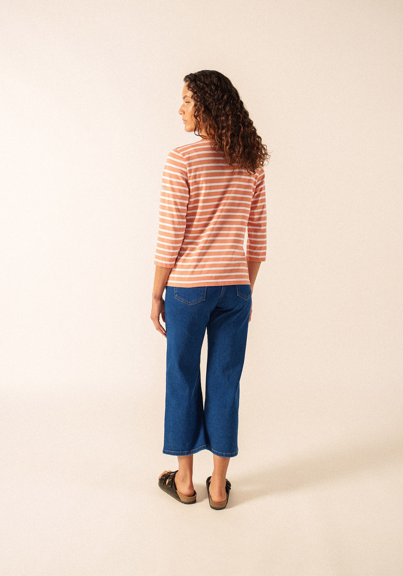 Galathée Breton shirt (ARGILE/NEIGE)