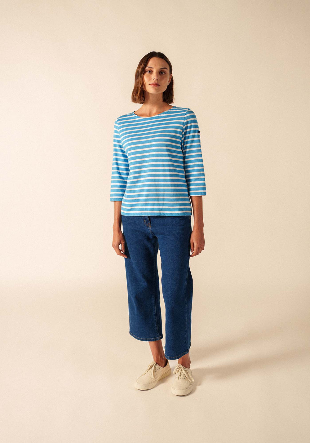 Galathée Breton shirt (FLOT/NEIGE)