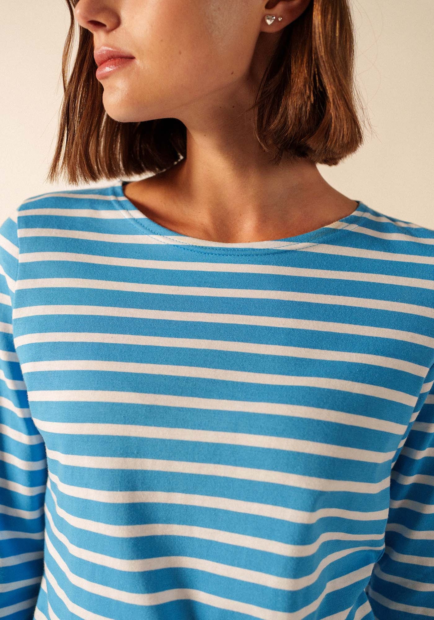 Galathée Breton shirt (FLOT/NEIGE)