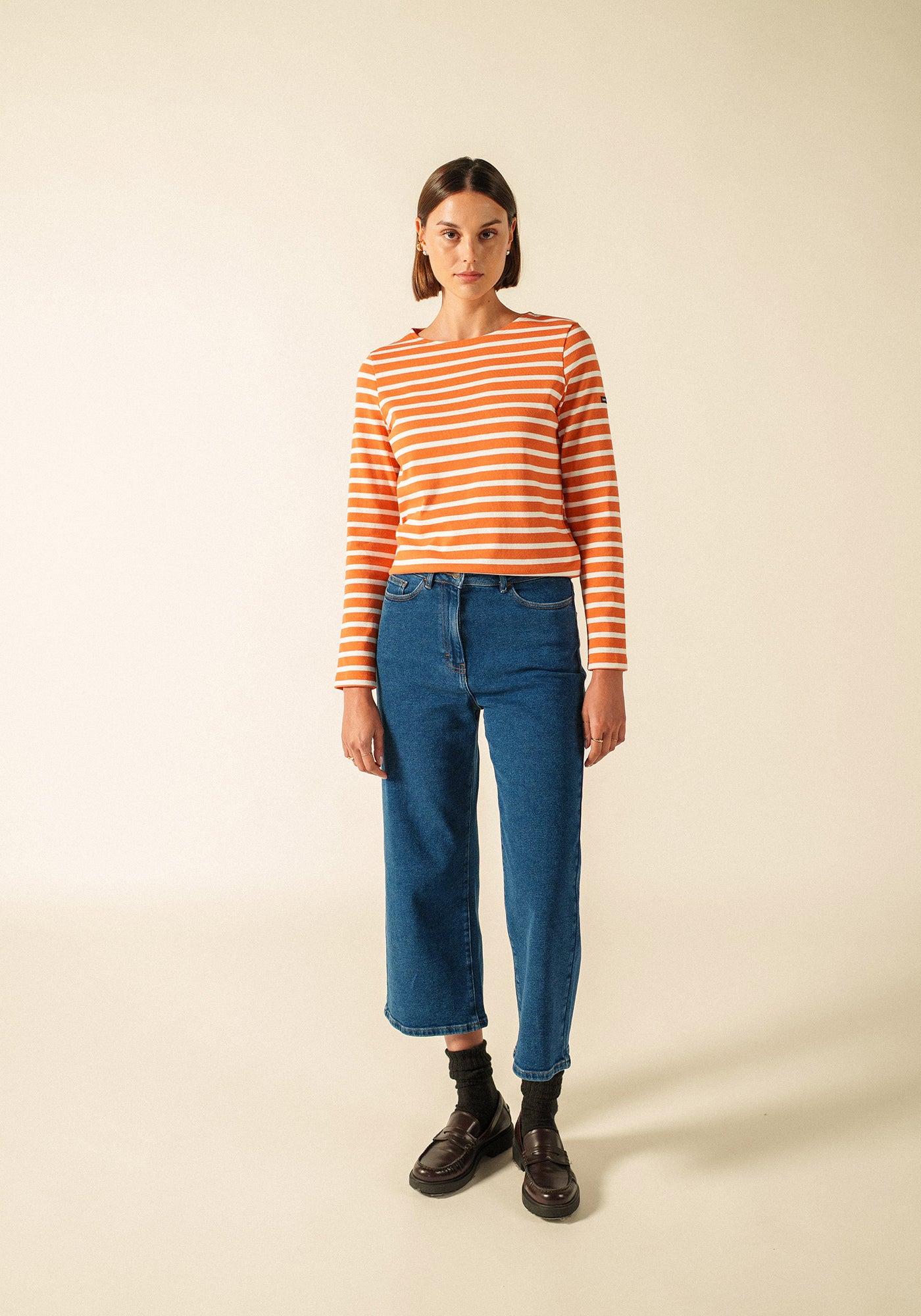 Méridame Breton shirt (CONFIT/ECUME)